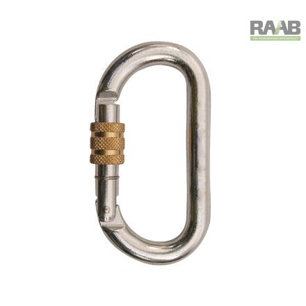 CLASSIC Ovális Acél KARABÍNER