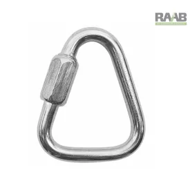 TRAPÉZ ALAKÚ ACÉL KARABÍNER