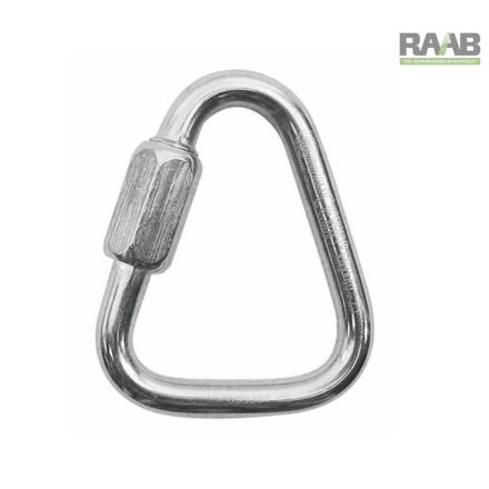 TRAPÉZ ALAKÚ ACÉL KARABÍNER