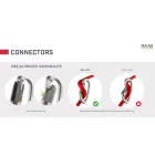 OVÁLIS ALUMÍNIUM KARABÍNER Önzáró rendszerrel