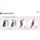 OVÁLIS SZÉNACÉL KARABÍNER  Önzáró rendszerrel ANS