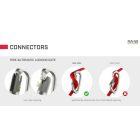 ACÉL OVÁLIS KARABINER RISE ZÁRRAL