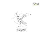 PASANG - Sarokelem PATROL Rothoblaas rendszerekhez