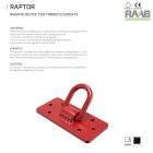 RAPTOR RÖGZÍTŐBERENDEZÉS ÉS IDEIGLENES HORGONYPONT