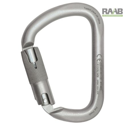 ROZSDAMENTES ACÉL KARABÍNER, ÖNZÁRÓ