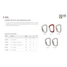 ACÉL KARABINER RISE ZÁRRAL