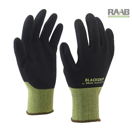 BLACKGRIP nylon/spandex szerelőkesztyű