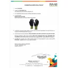 BLACKGRIP nylon/spandex szerelőkesztyű