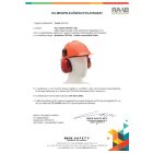 Sisakra szerelhető fültok