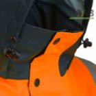 Jól-láthatósági, bélelt téli kabát narancs színben S-5XL-ig