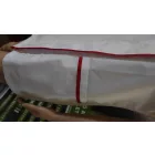 Auróra rövid köpeny piros szatén szegéllyel XS-XL-ig 