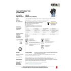 Diptex 122 nitrillel mártott kesztyű - 12 páras csomag