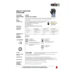 Diptex 122 nitrillel mártott kesztyű