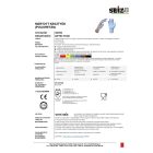 Diptex food kesztyű - oldószermentes- 12 páras csomag