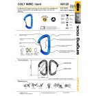 COLT WIRE BENT gyorshúzású karabiner drótkapuval