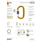 OXY Triple lock karabíner