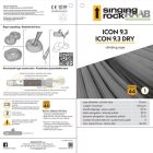 ICON DRY 9,3 Rendkívül könnyű és robusztus vízálló kötél 100M