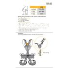 TECHNIC padding Kivehető vállpárna