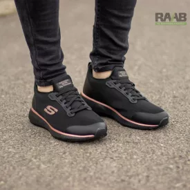 SQUAD Skechers Női cipő SR fekete/arany