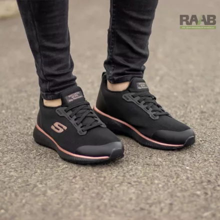 SQUAD Skechers Női cipő SR fekete/arany