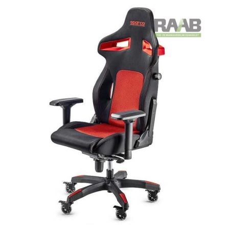 Sparco Stint irodai szék fekete-piros színben