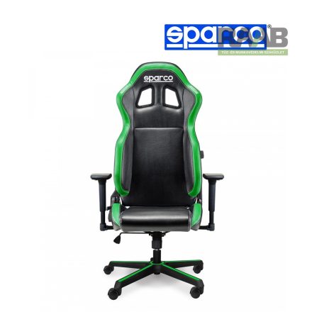 Icon Sparco irodai szék fekete-zöld