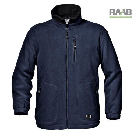 Blouson Winter Knitwear mikroszálas pulóver - navy kék