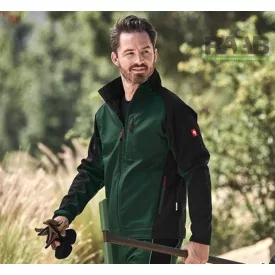 Softshell dzseki dryplexx® zöld fekete színben