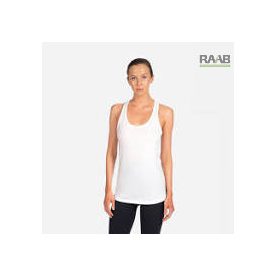 Fehér Racerback női trikó XL-es méretben