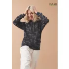 Camo Hoodie - terepmintás pulóver