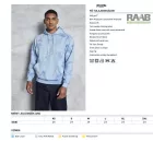 Tie-Dye unisex pulóver Grey Pink Marble színekben