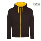 Varsity unisex pulóver végig cipzáras