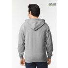 Adult Full zippzáras férfi pulóver zöld színben