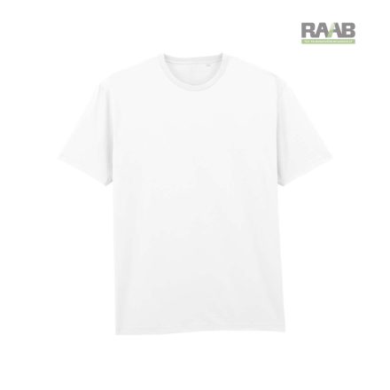 Light Cotton felnőtt címke nélküli póló - fehér