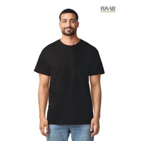 Light Cotton felnőtt címke nélküli póló - fekete 