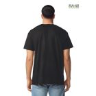 Light Cotton felnőtt címke nélküli póló - fekete 