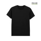 Light Cotton felnőtt címke nélküli póló - fekete 