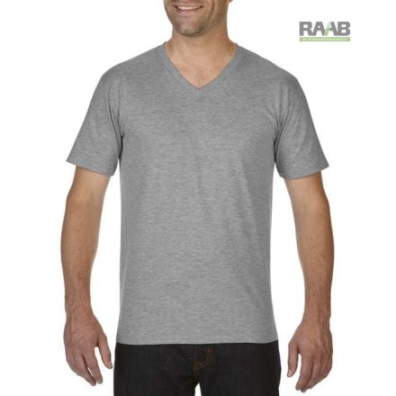 Egyszerű férfi póló V nyakkivágással 2XL méretben