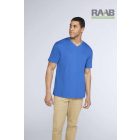 Egyszerű férfi póló V nyakkivágással 2XL méretben