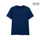 SOFTSTYLE - 3db Navy Felnőtt unisex póló