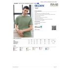 Midweight férfi póló S-2XL-ig