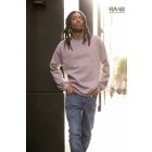 Fleece unisex környakkivágású pulóver 3-4XL-es méretben