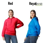 SOFTSTYLE MIDWEIGHT FLEECE PULÓVER 3XL-4XL-ig