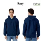 SOFTSTYLE MIDWEIGHT FLEECE FULL ZIP PULÓVER 3XL-4XL-ig