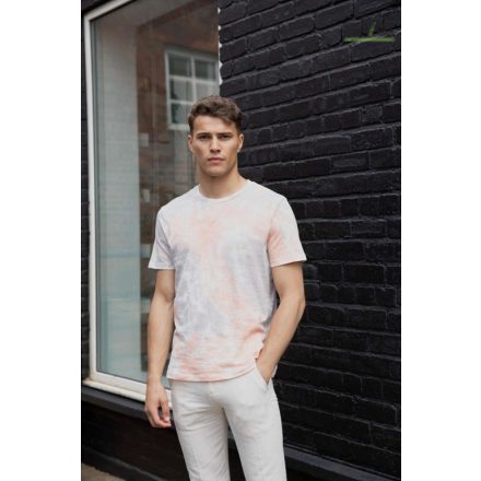 TYE-DYE Grey Pink Marble unisex póló