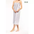 Striped strandtörölköző 100x180 cm