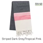 Stripped fouta strandtörölköző 180x90 cm