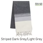 Stripped fouta strandtörölköző 180x90 cm