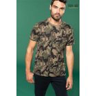 Camo Short-Sleeved terepmintás férfi póló