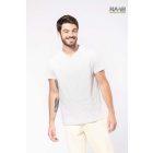 V-Neck férfi pamutpóló